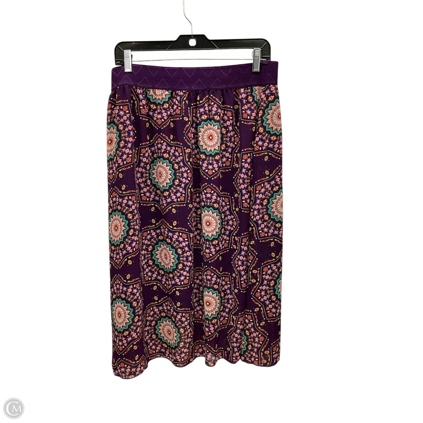 Skirt Midi By Lularoe In Multi-colored, Size: Xl