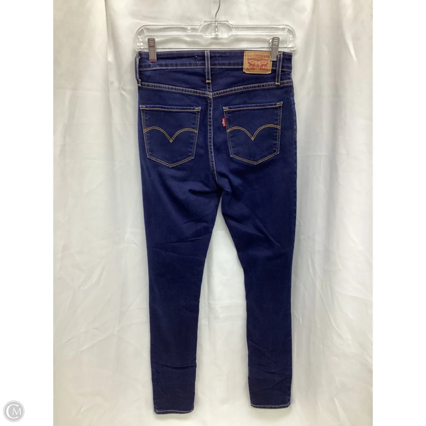 Jeans Skinny By Levis In Blue, Size: 2