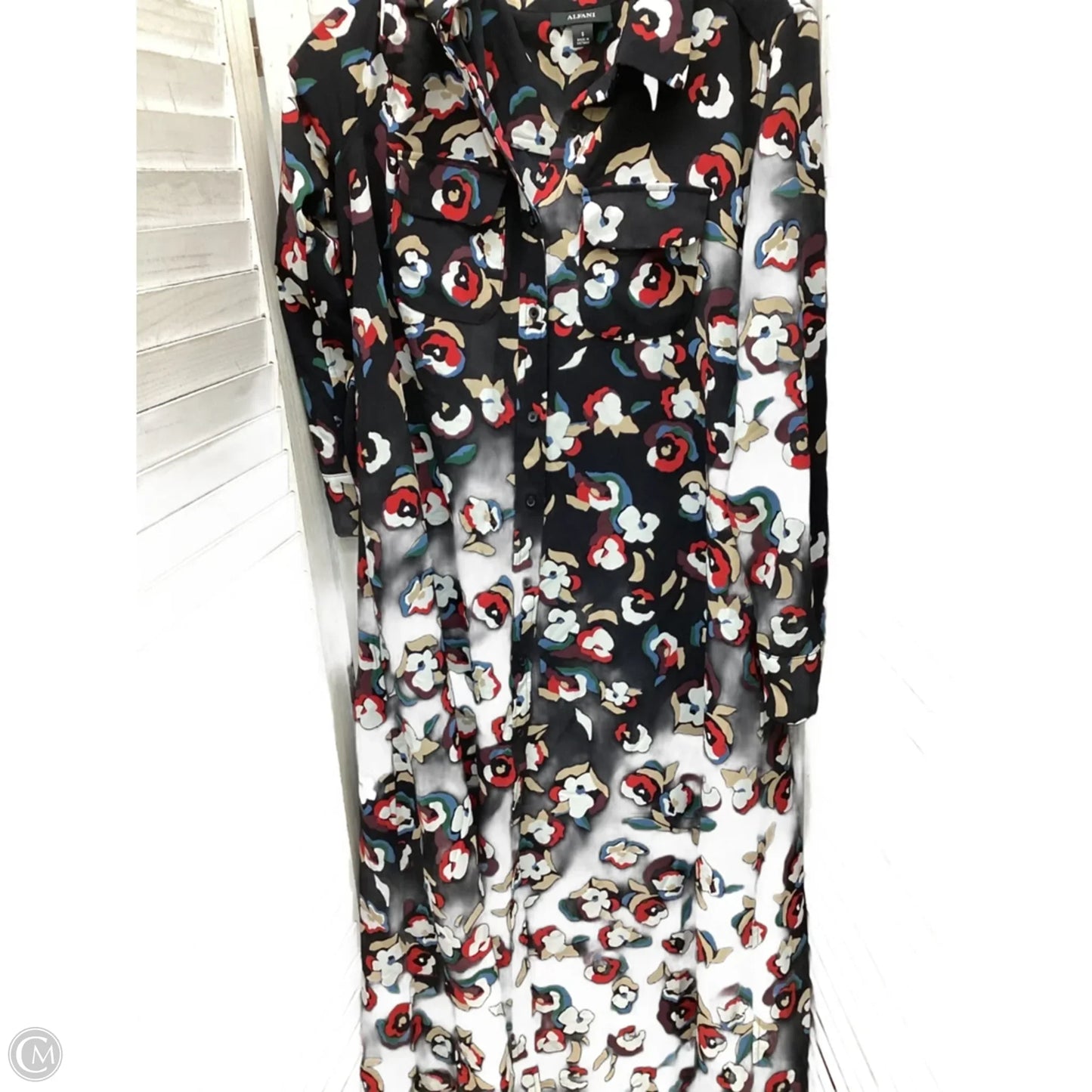 Dress Casual Maxi By Alfani In Multi-colored, Size: S