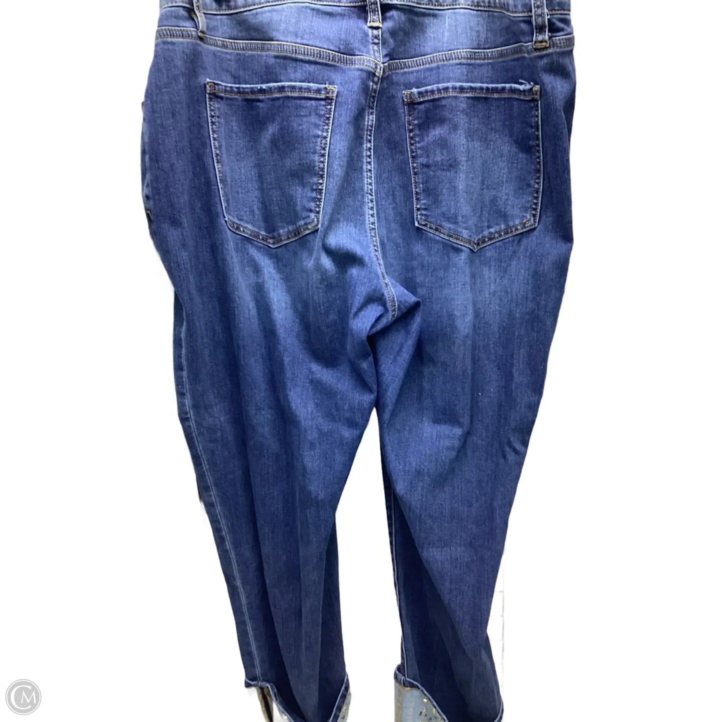 Jeans Boyfriend By Lane Bryant In Blue Denim, Size: 18