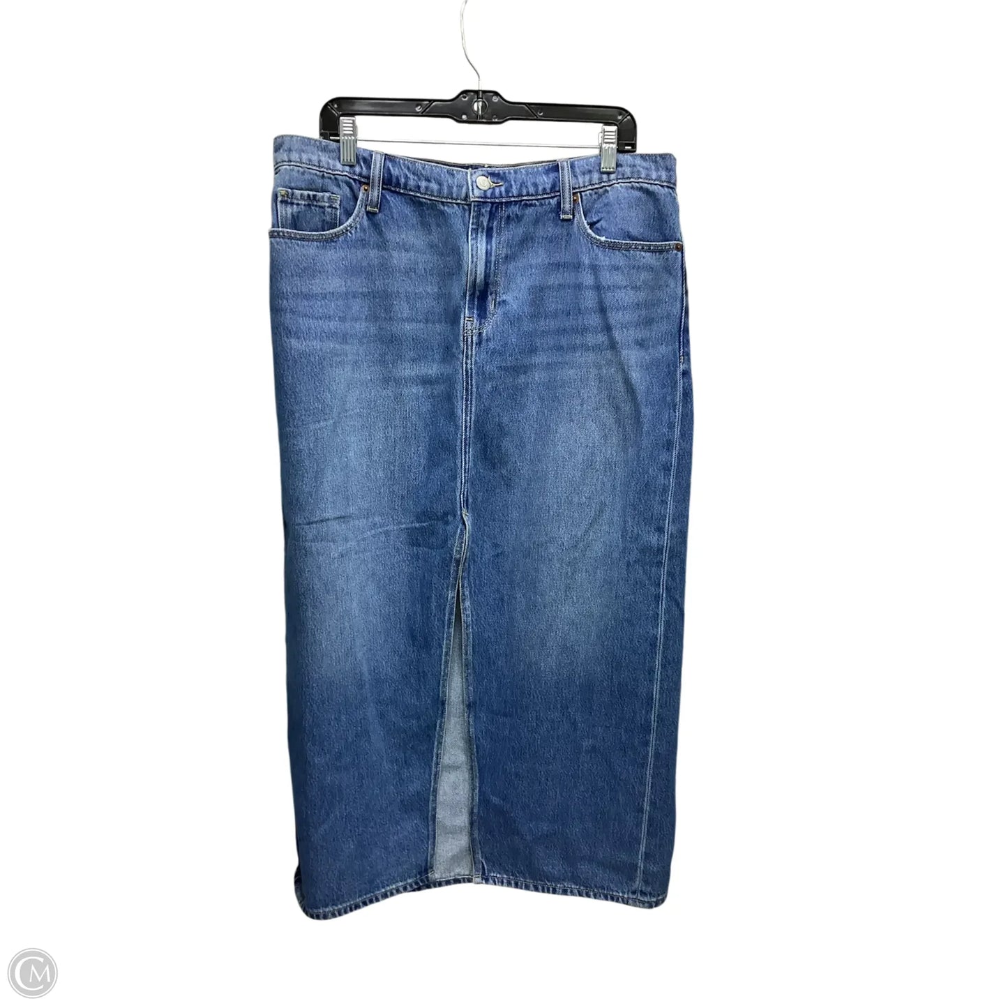 Skirt Maxi By Old Navy In Blue Denim, Size: 12