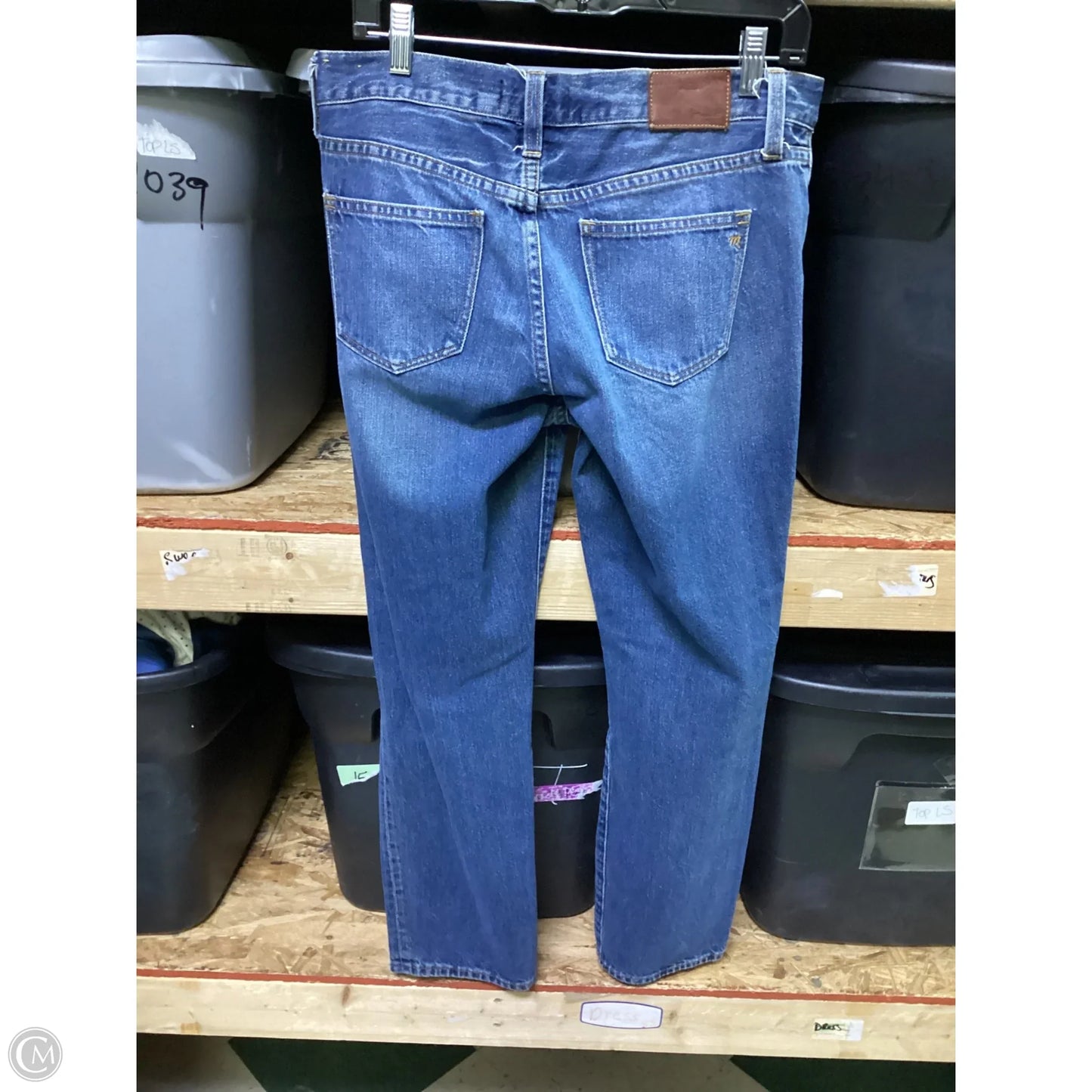 Jeans Boyfriend By Madewell In Blue, Size: 4