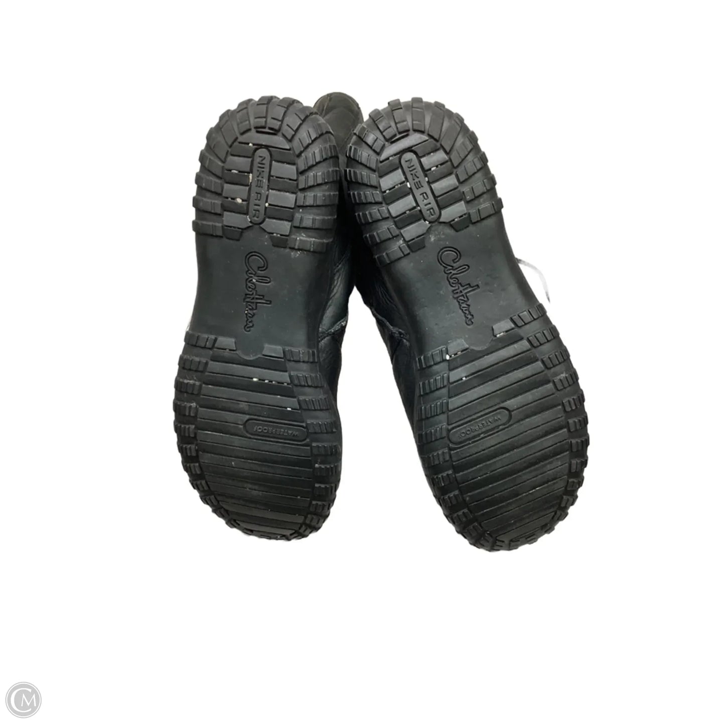 Boots Mid-calf Flats By Cole-haan In Black, Size: 8