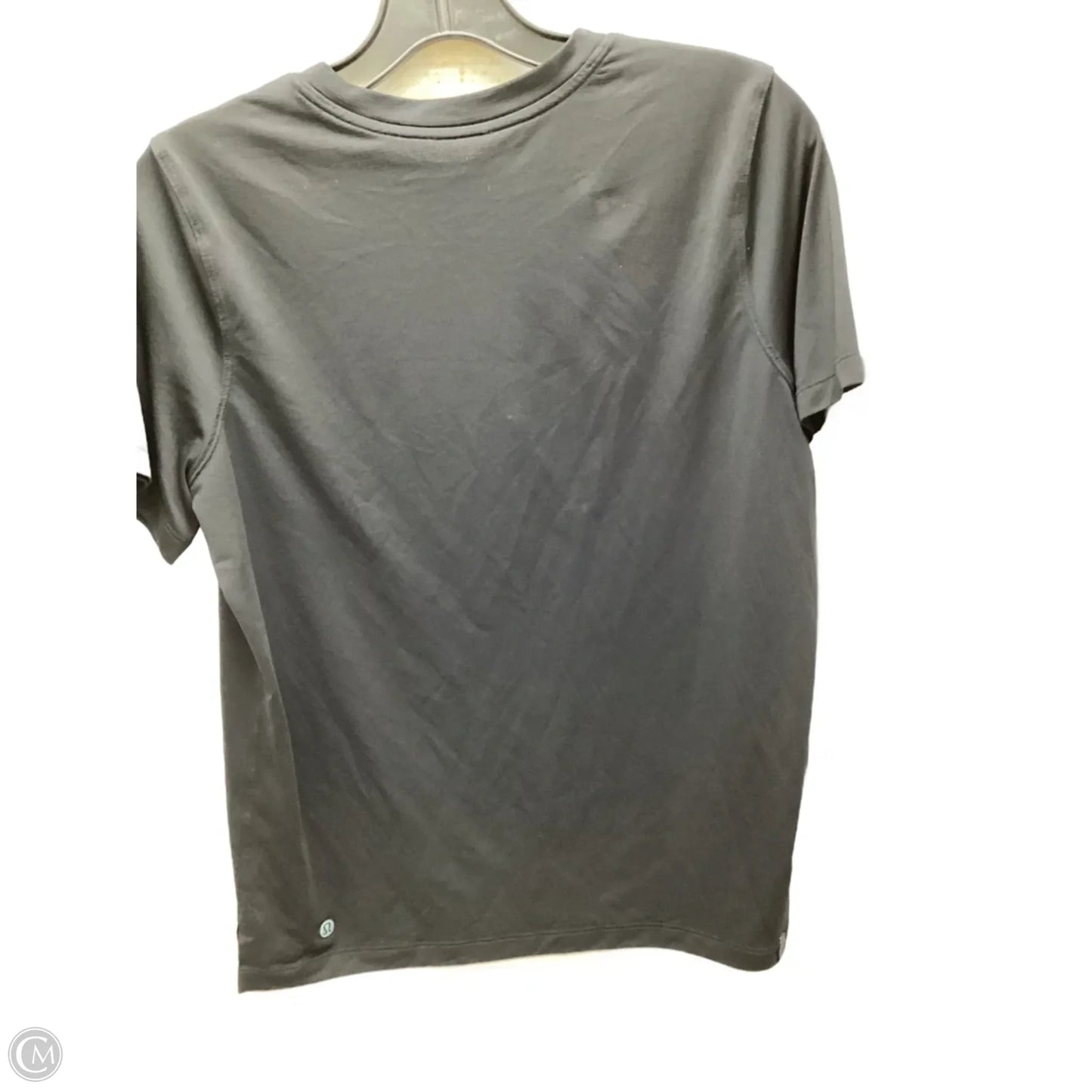 Top Short Sleeve By Lululemon In Black, Size: 4