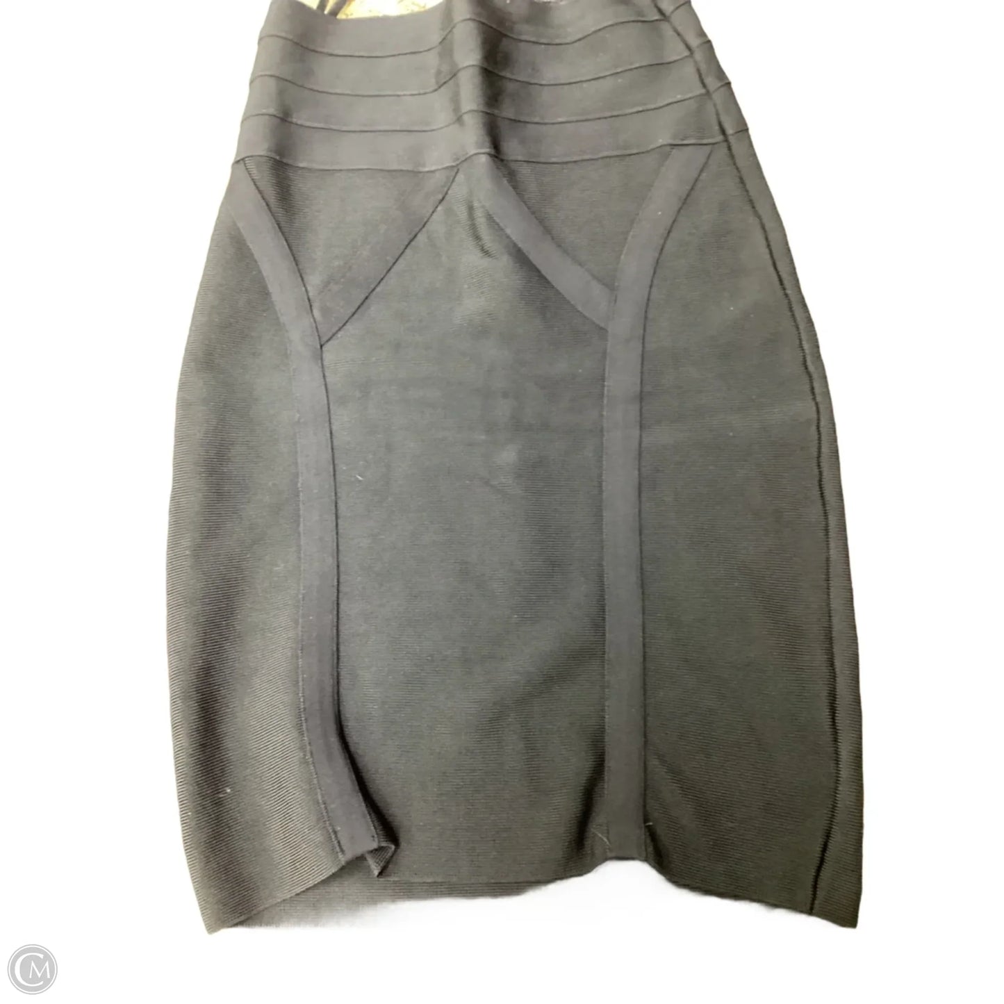 Skirt Midi By Bebe In Black, Size: M