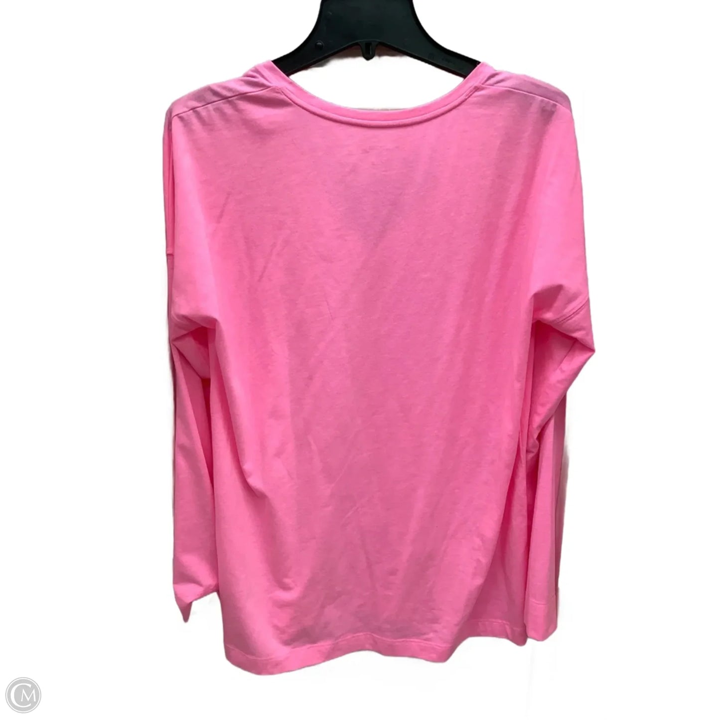 Top Long Sleeve Designer By Lilly Pulitzer In Pink, Size: M