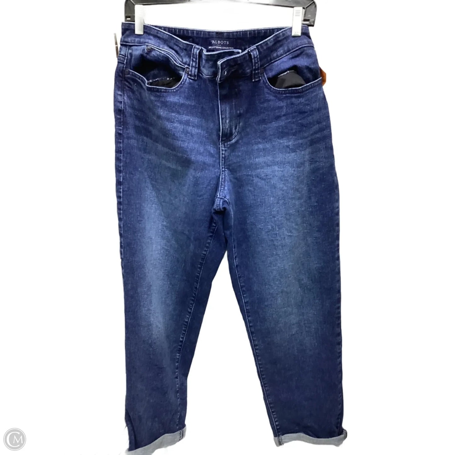 Jeans Boyfriend By Talbots In Blue, Size: 12