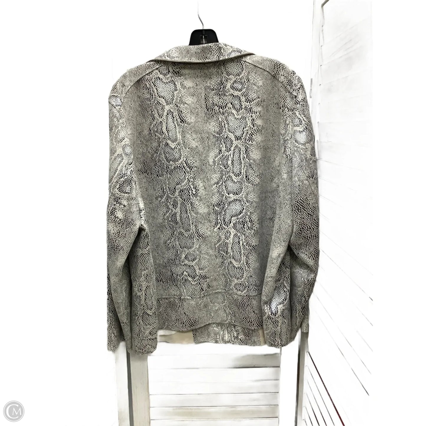 Jacket Other By Philosophy In Snakeskin Print, Size: 2x