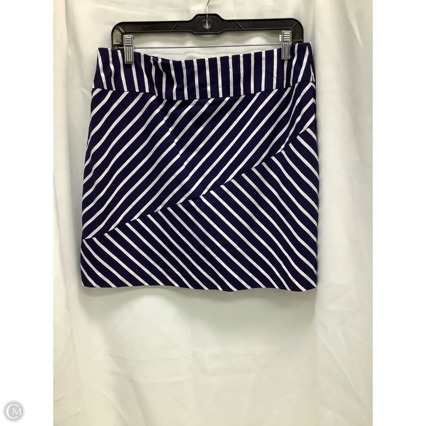 Skort By Crown And Ivy In Striped Pattern, Size: 10