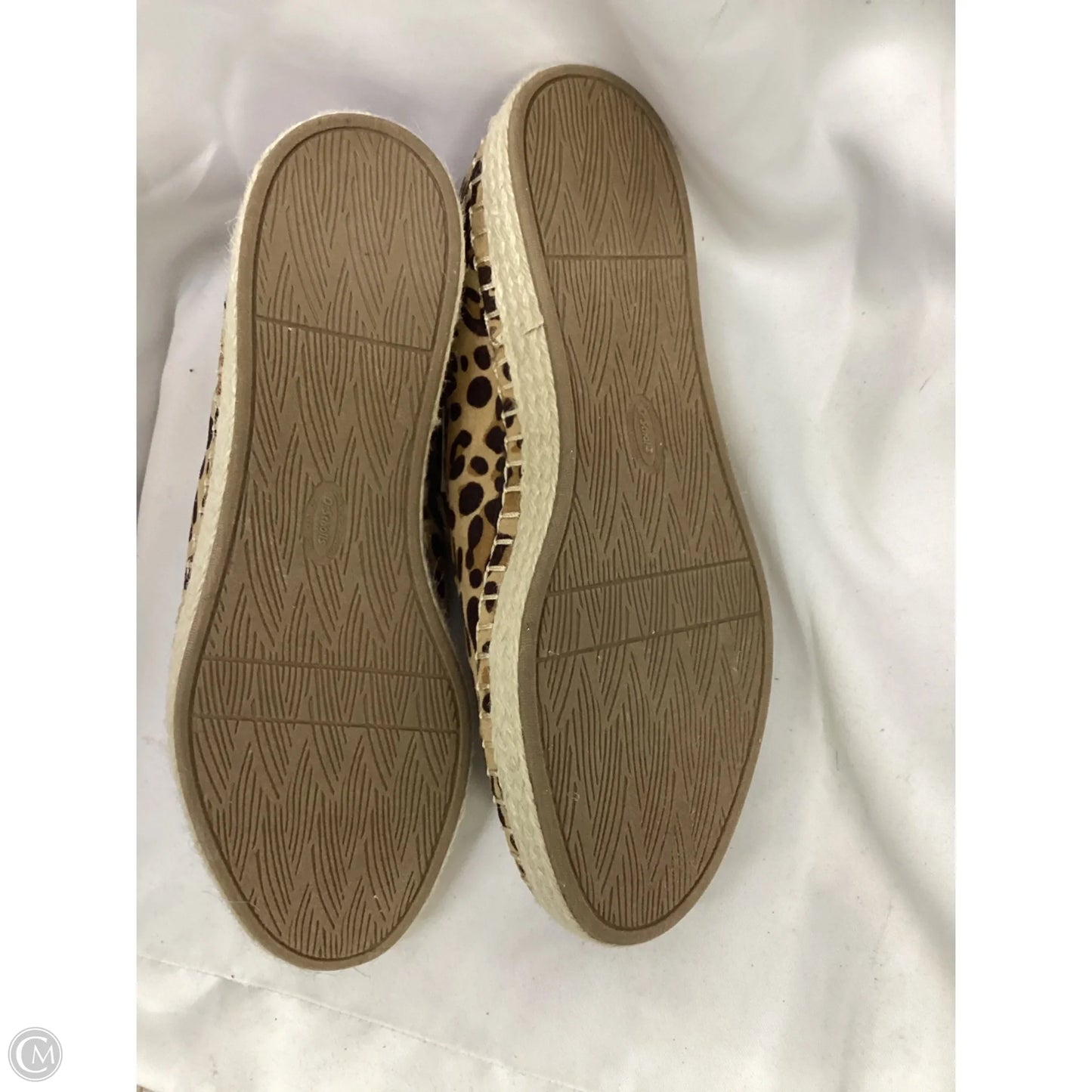 Shoes Flats By Clothes Mentor In Animal Print, Size: 8.5