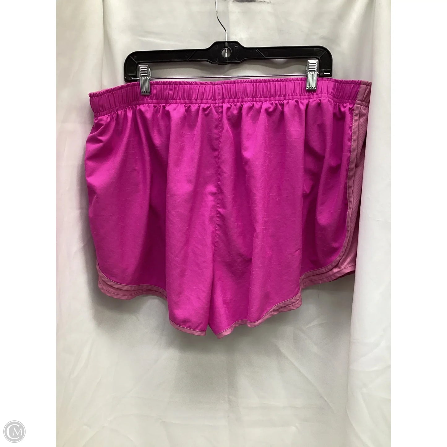 Athletic Shorts By Nike In Pink, Size: 3x