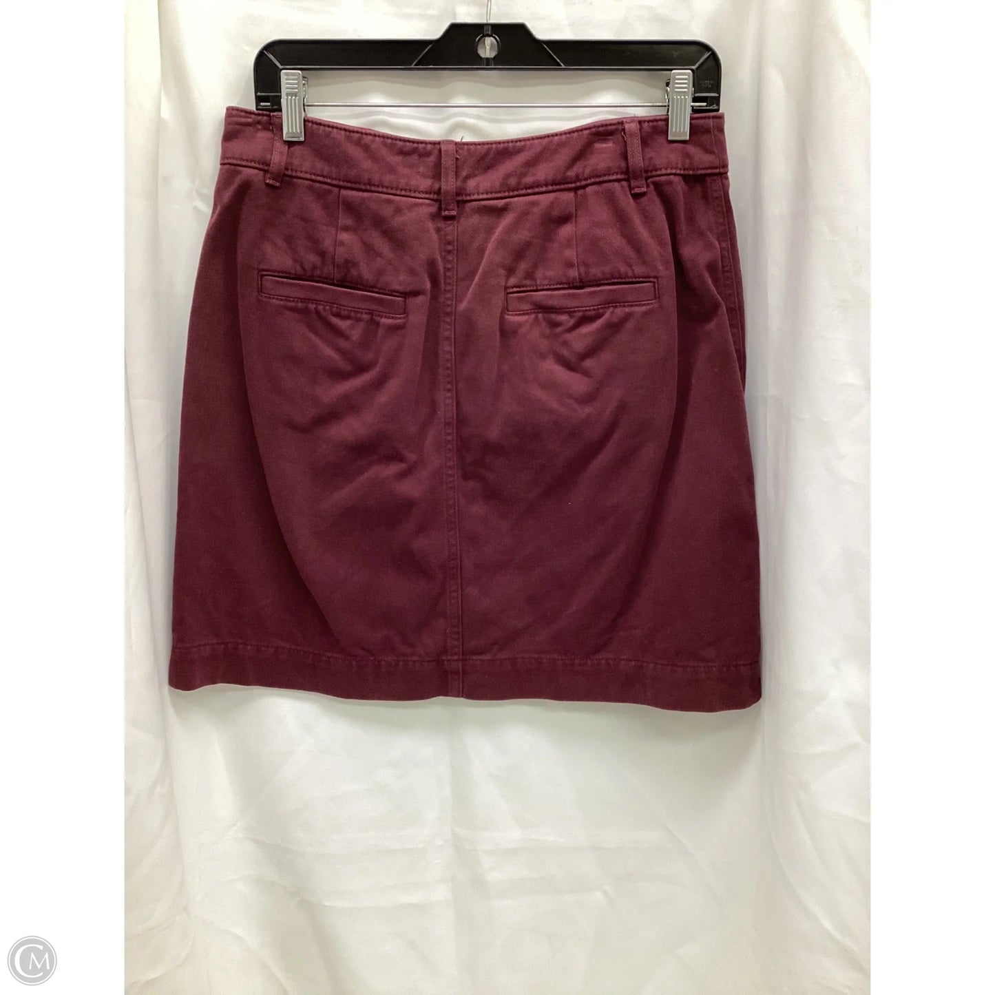 Skirt Maxi By Loft In Maroon, Size: 4