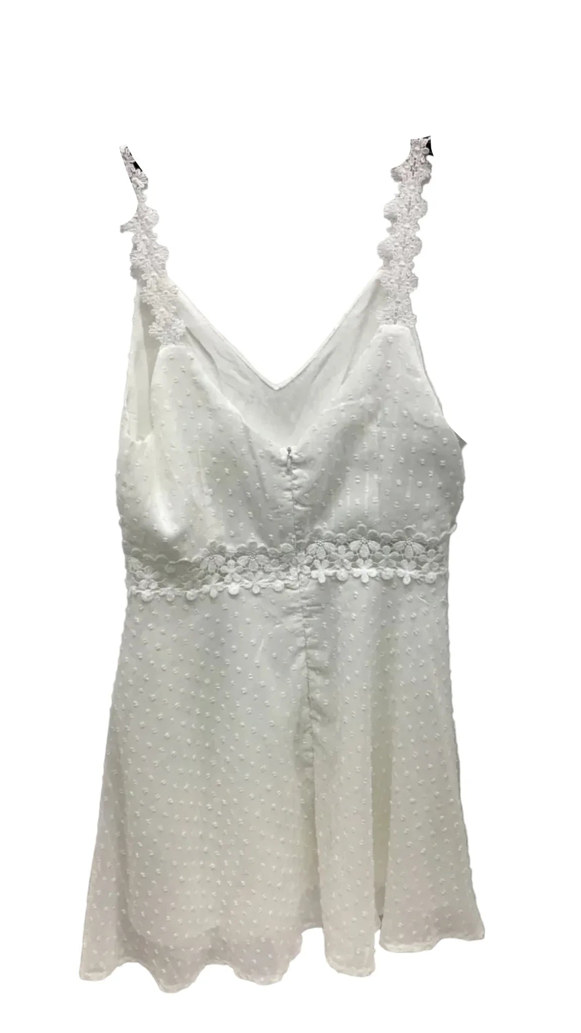 Dress Casual Midi By Shein In White, Size: M