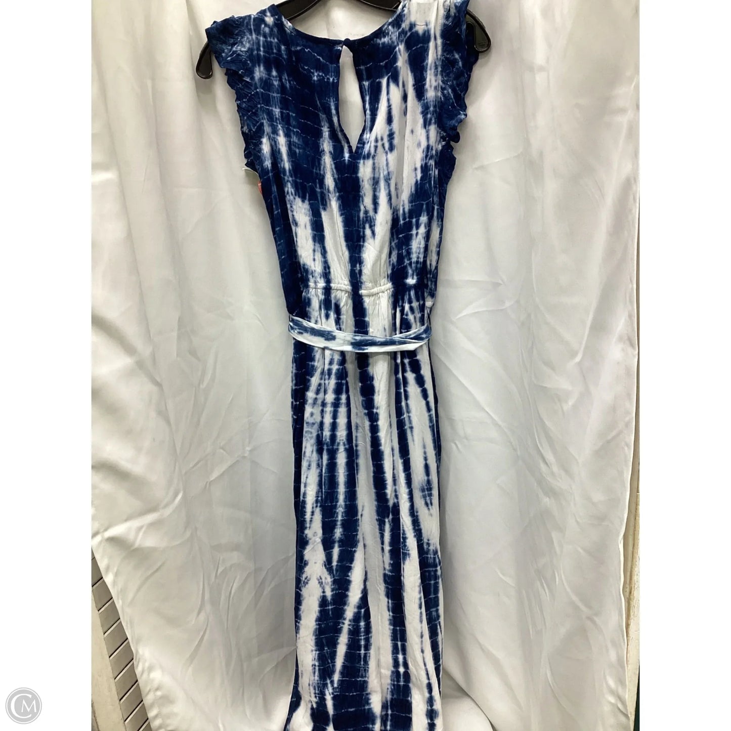 Dress Casual Maxi By New York And Co In Blue & White, Size: S