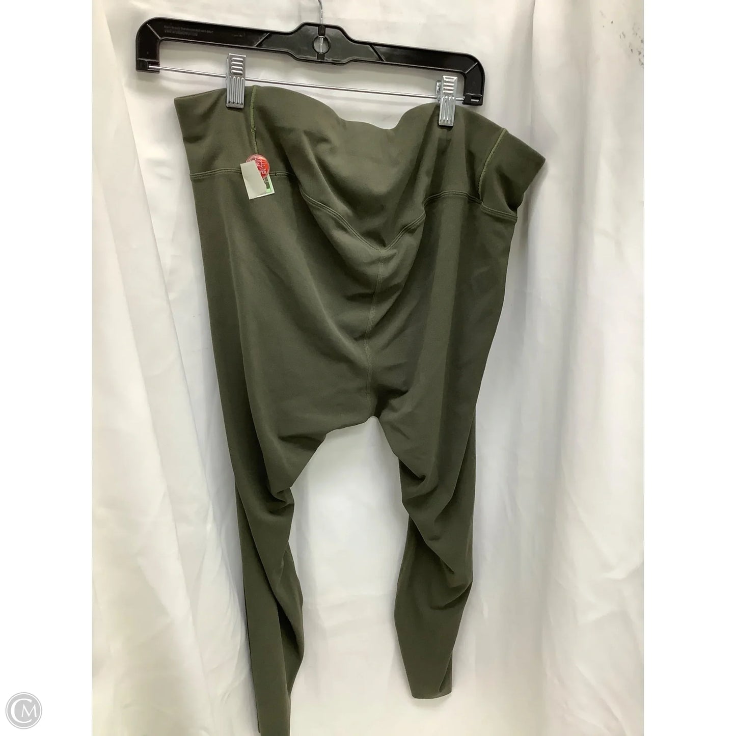 Athletic Capris By Nike In Green, Size: 1x