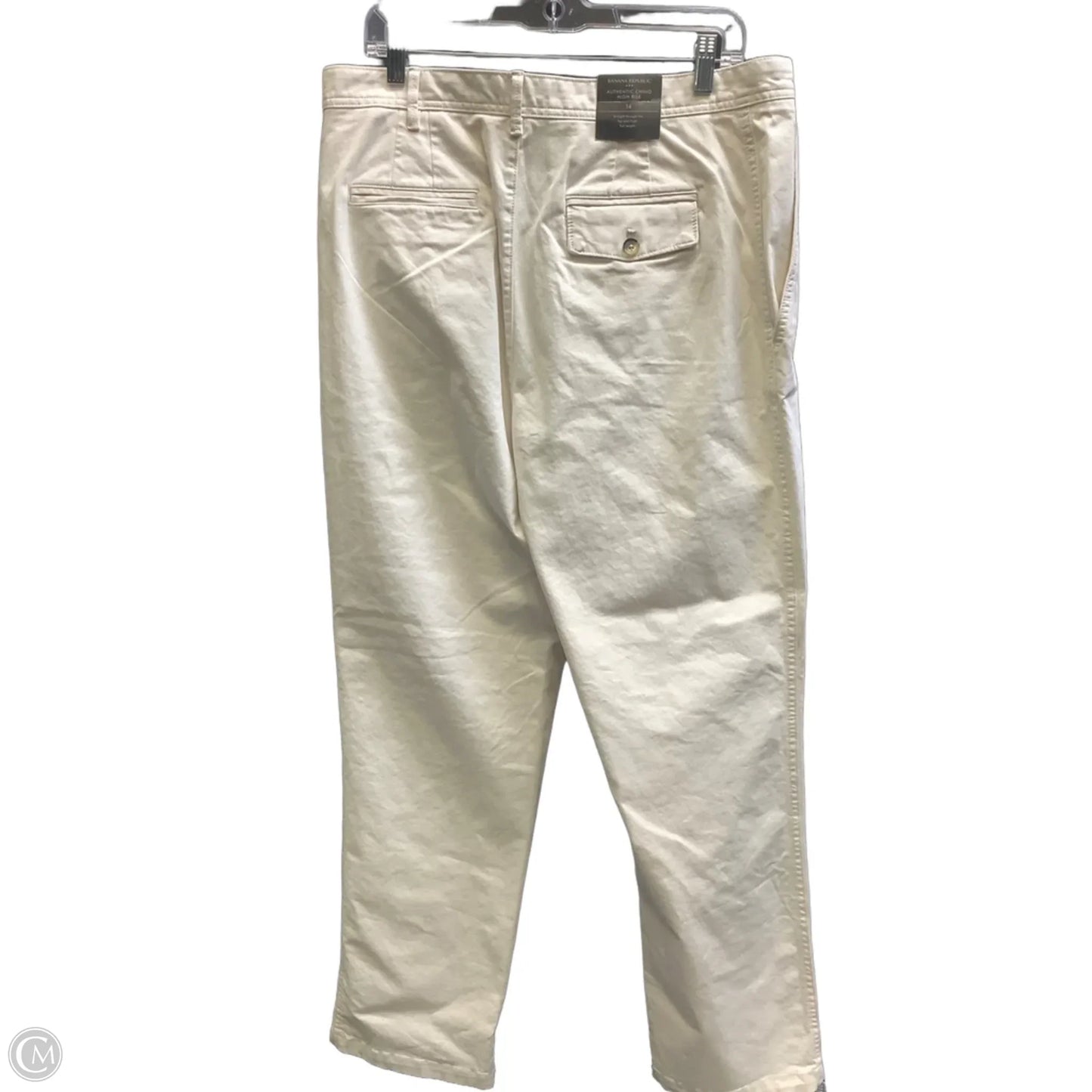 Pants Chinos & Khakis By Banana Republic In Ivory, Size: 14