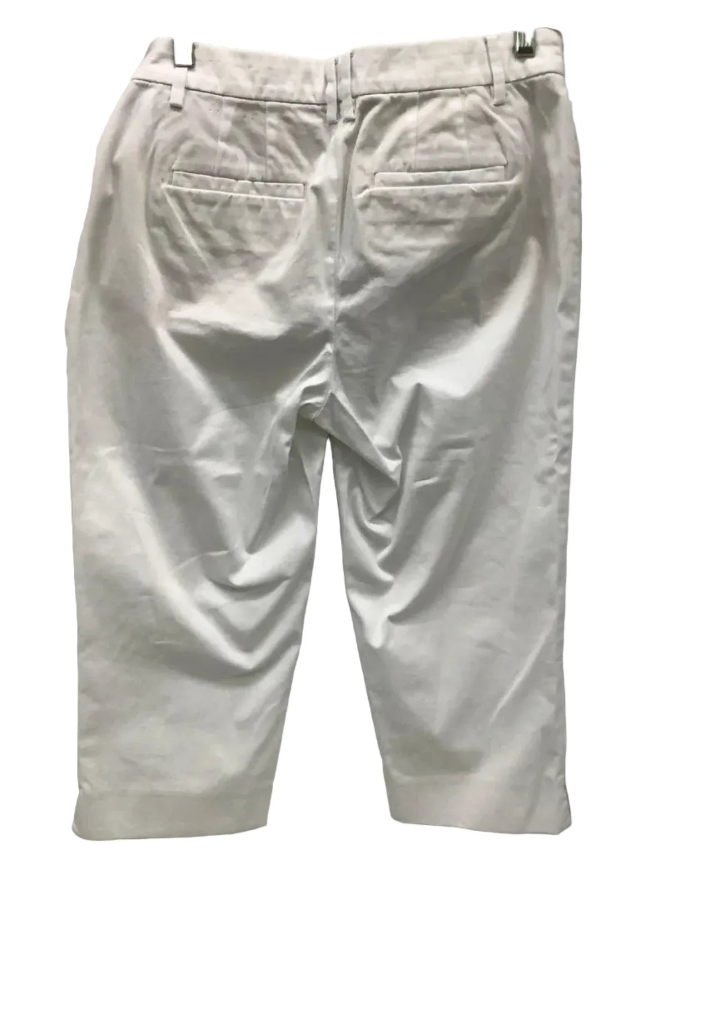 Capris By Talbots In White, Size: 4