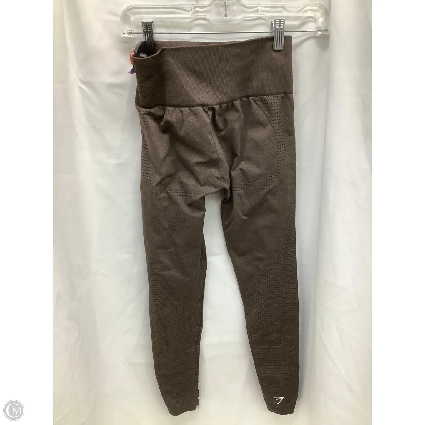 Pants Leggings By Gym Shark In Brown, Size: S