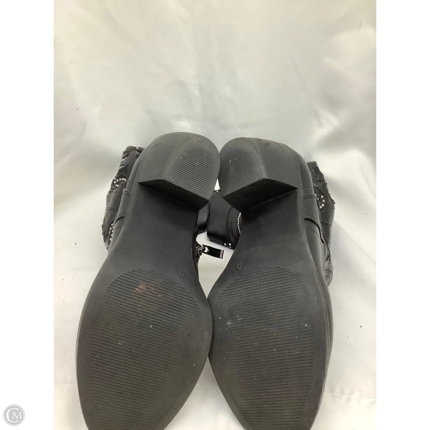 Boots Western By Clothes Mentor In Black, Size: 9