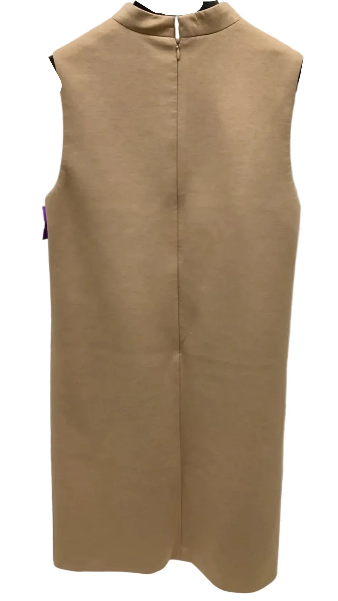 Dress Casual Midi By Ann Taylor In Beige, Size: 10