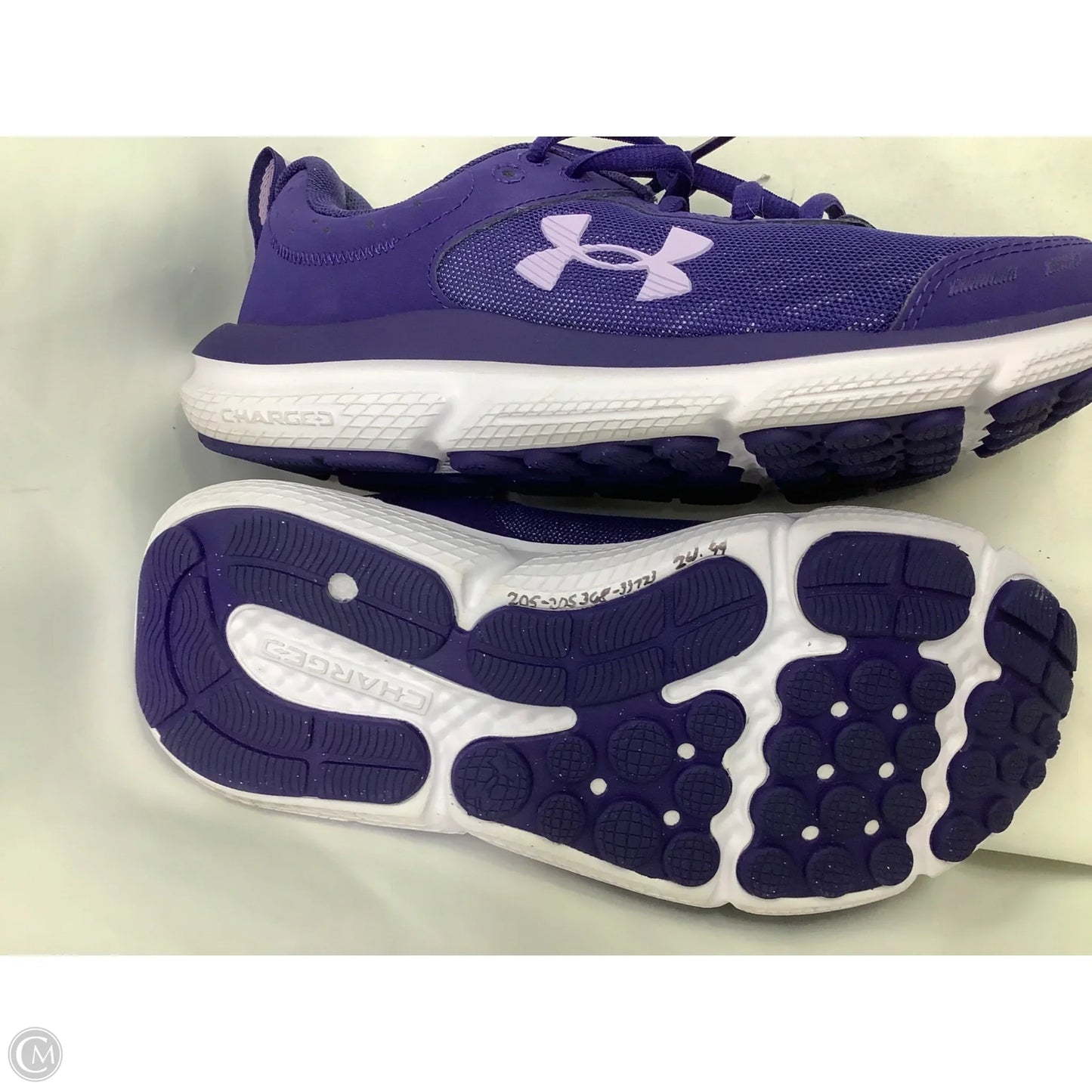 Shoes Athletic By Under Armour In Blue, Size: 6.5