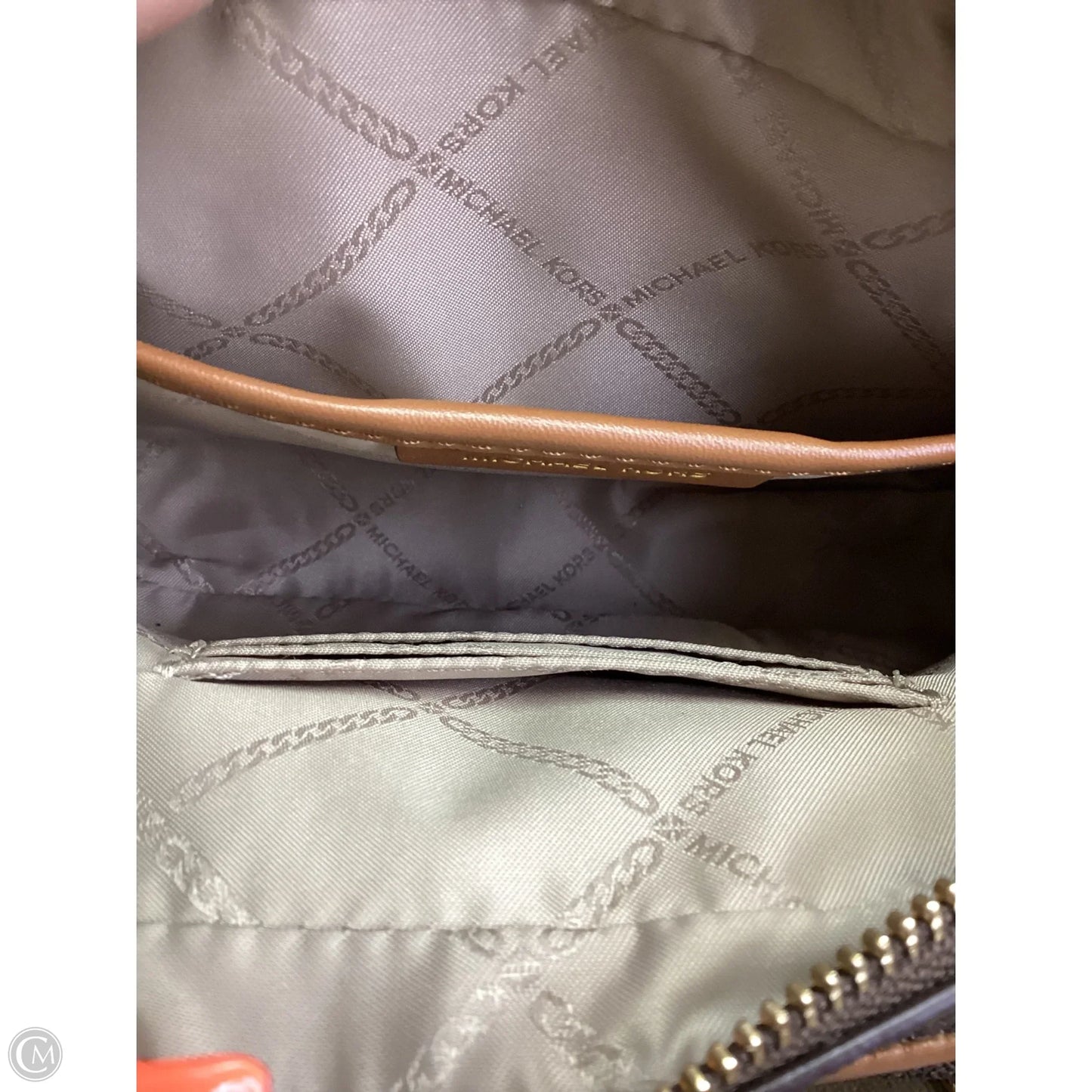 Crossbody Designer By Michael Kors, Size: Medium