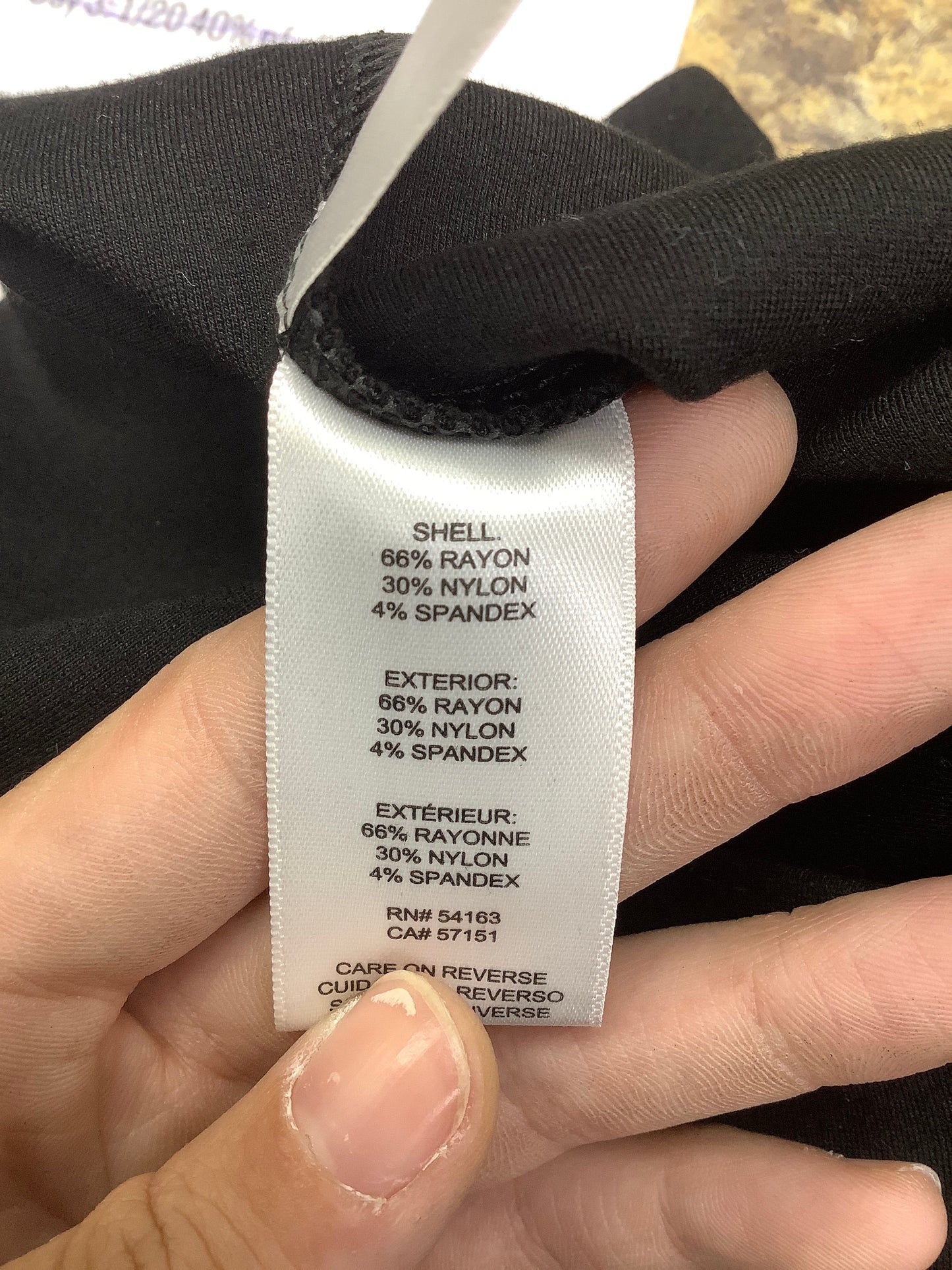 Pants Leggings By Calvin Klein In Black, Size: L