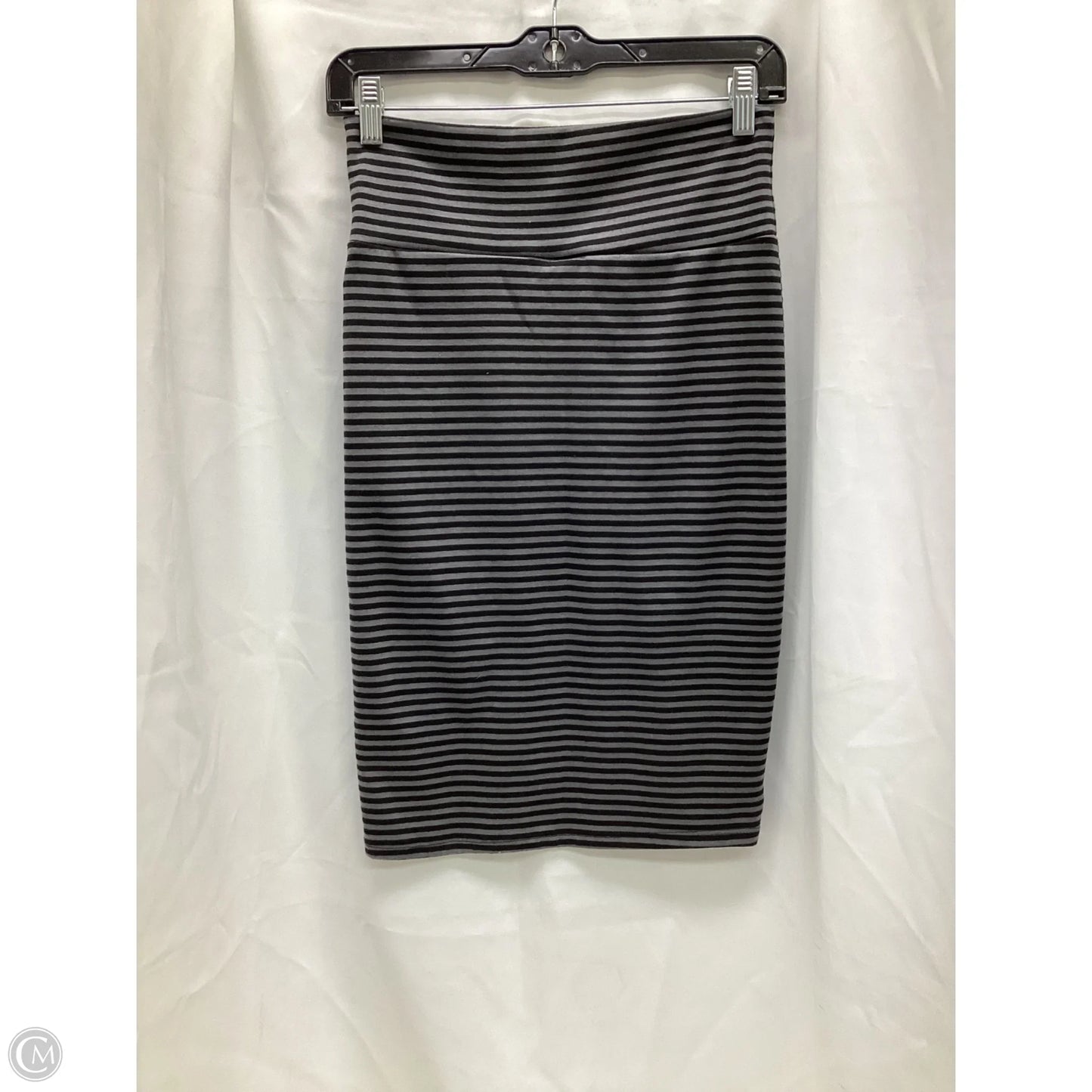 Dress Casual Midi By Lularoe In Striped Pattern, Size: Xs