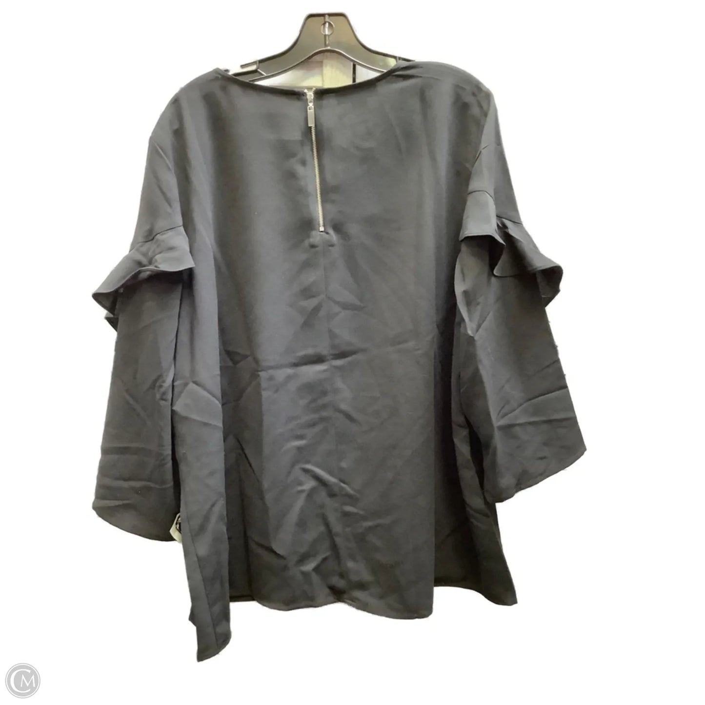 Top Long Sleeve By Alfani In Black, Size: Xl