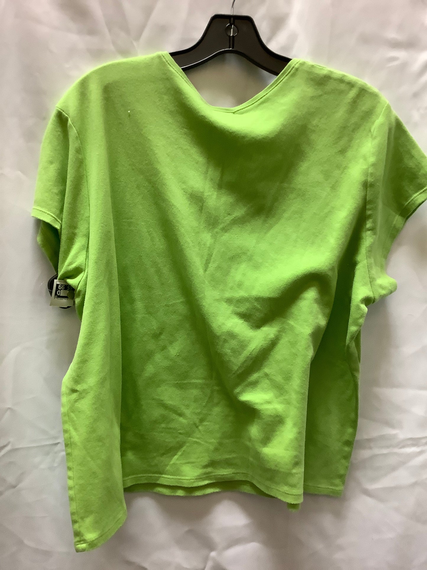 Top Short Sleeve Basic By Coldwater Creek  Size: 3x