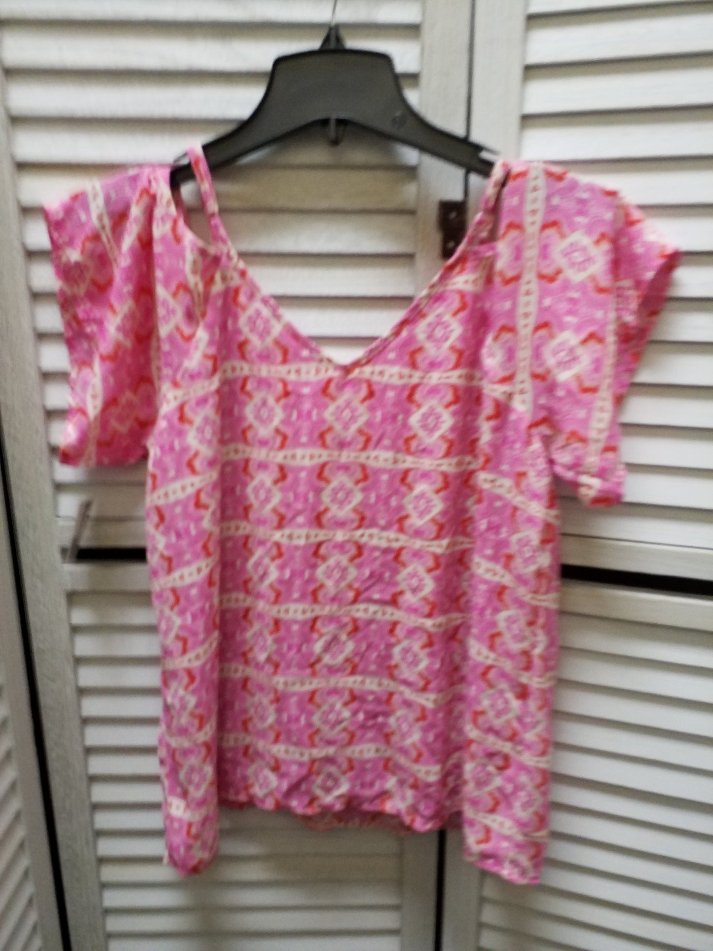 Top Short Sleeve Basic By Collective Concepts Size: M