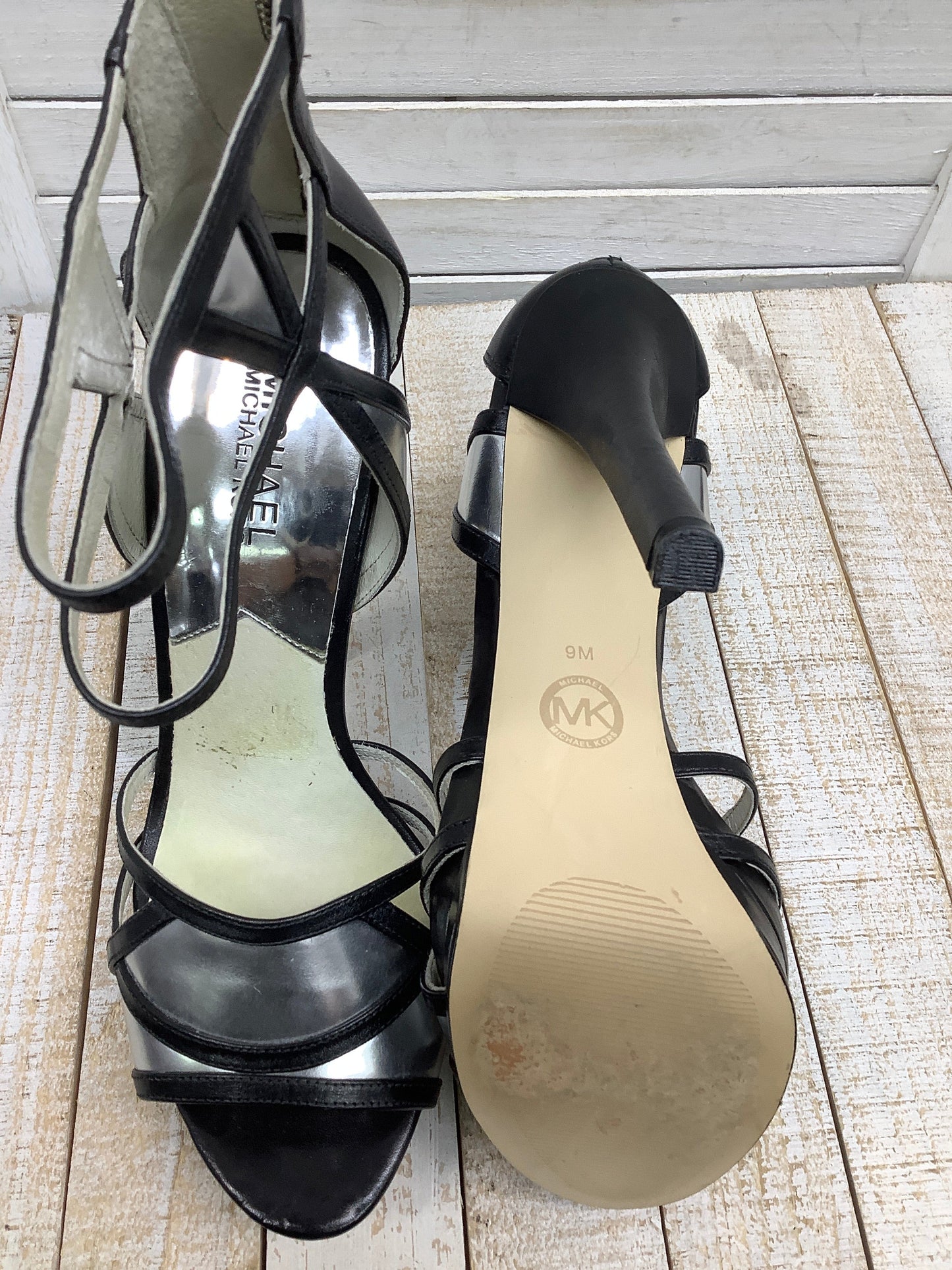 Sandals Heels Stiletto By Michael By Michael Kors Size: 9