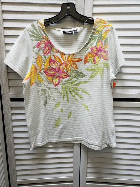 Top Short Sleeve By Onque  Size: Xl