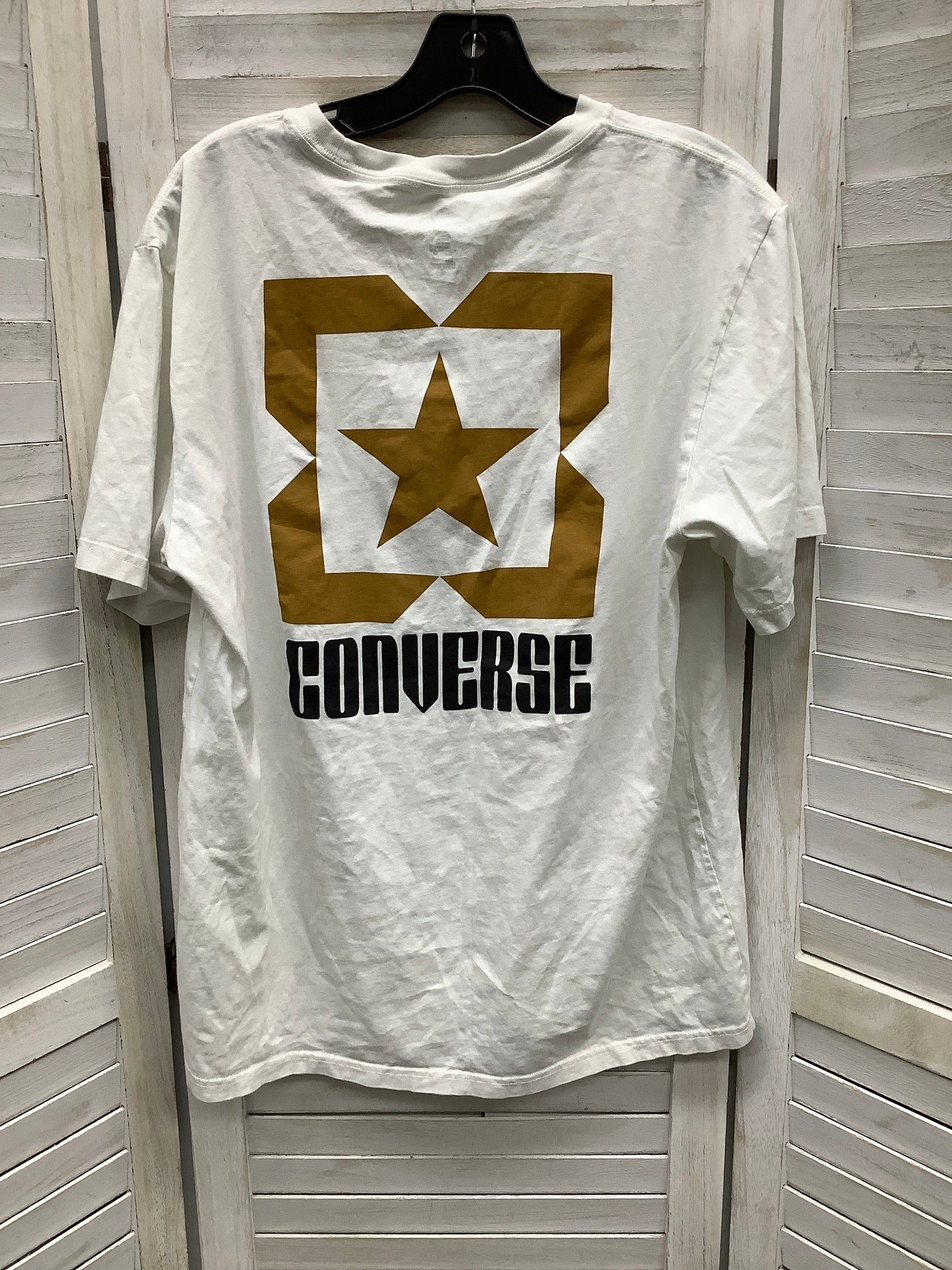 Top Short Sleeve Basic By Converse  Size: Xl