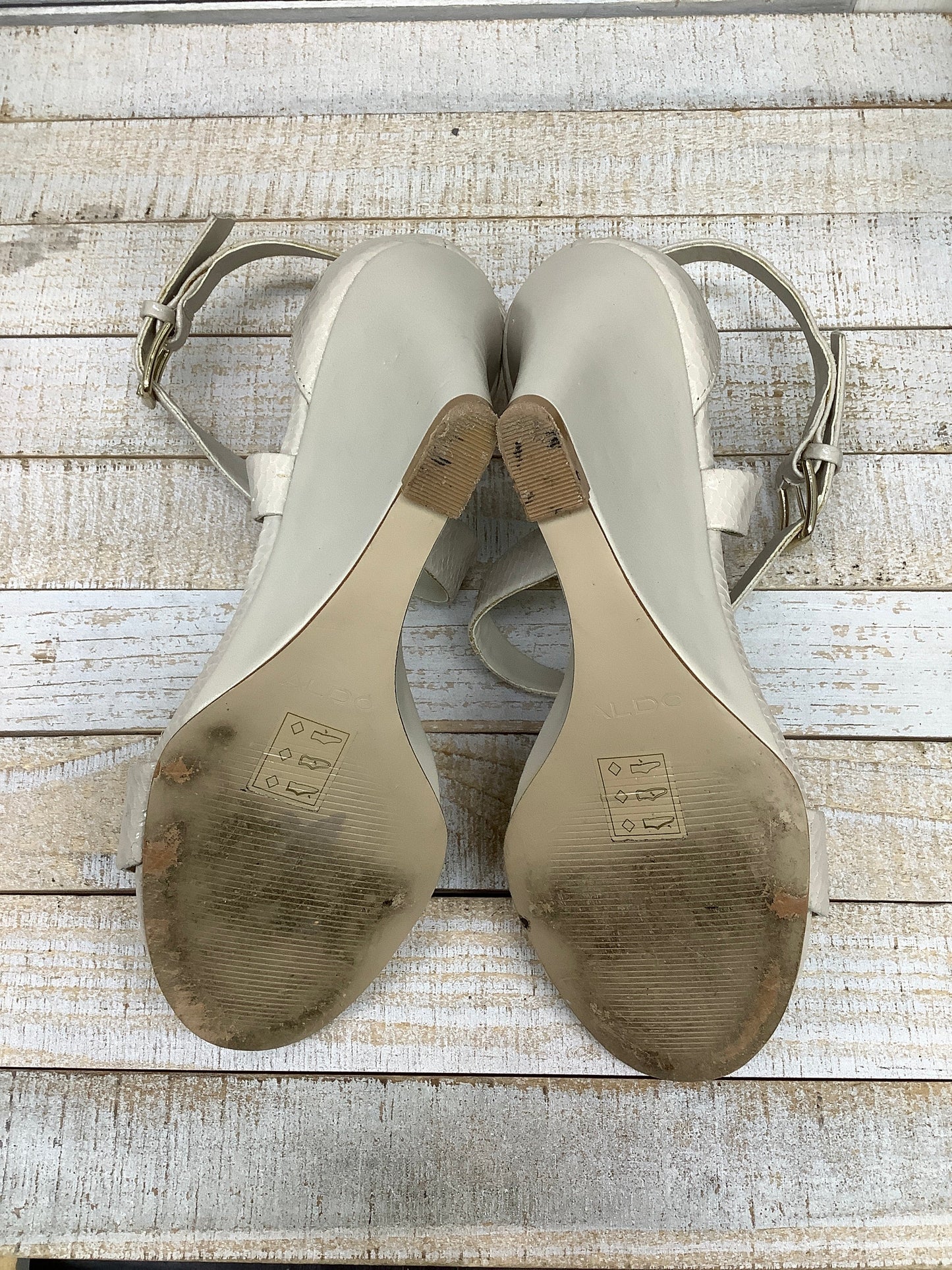 Sandals Heels Wedge By Aldo  Size: 7.5