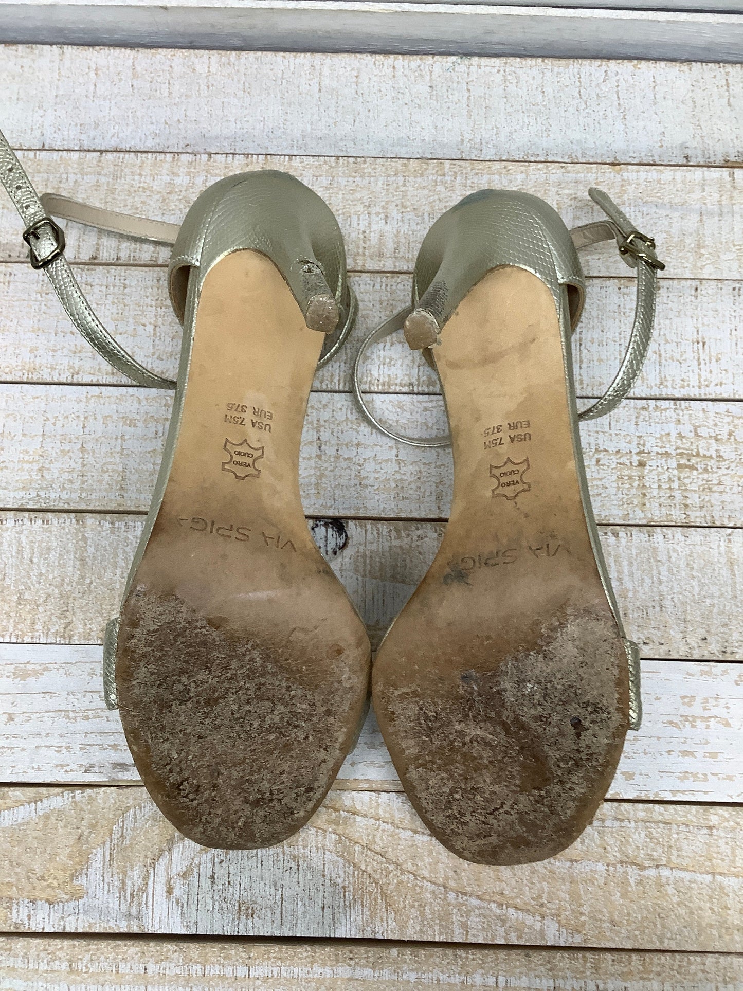 Sandals Heels Stiletto By Via Spiga  Size: 7.5