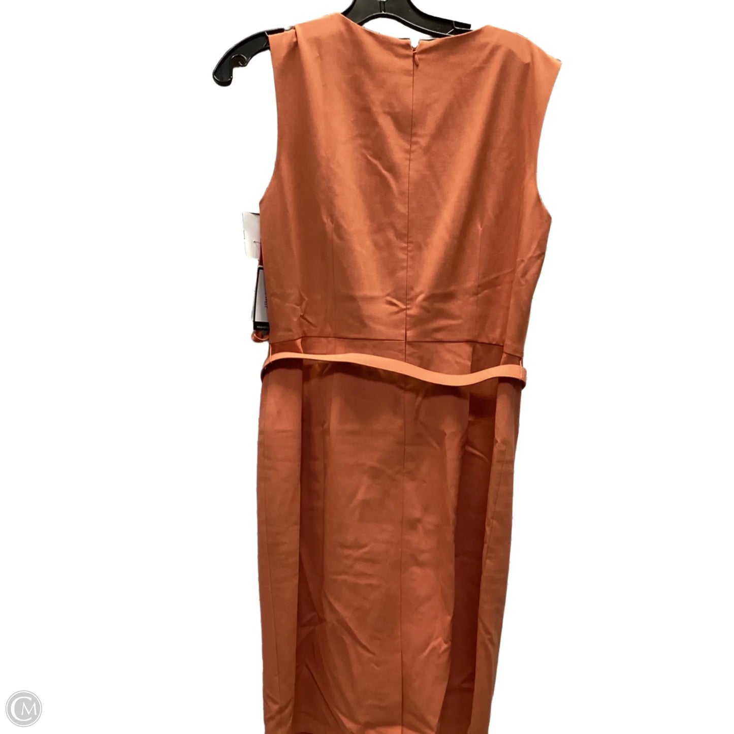 Dress Casual Midi By Nine West In Orange, Size: 8