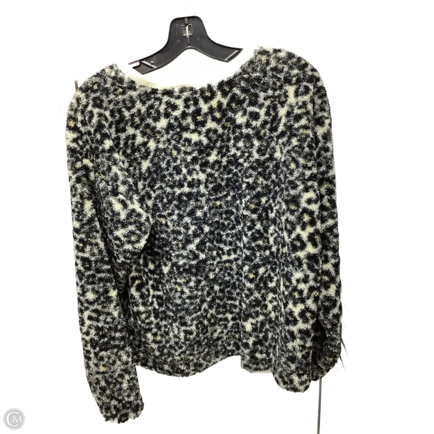 Sweatshirt Crewneck By Loft In Animal Print, Size: S