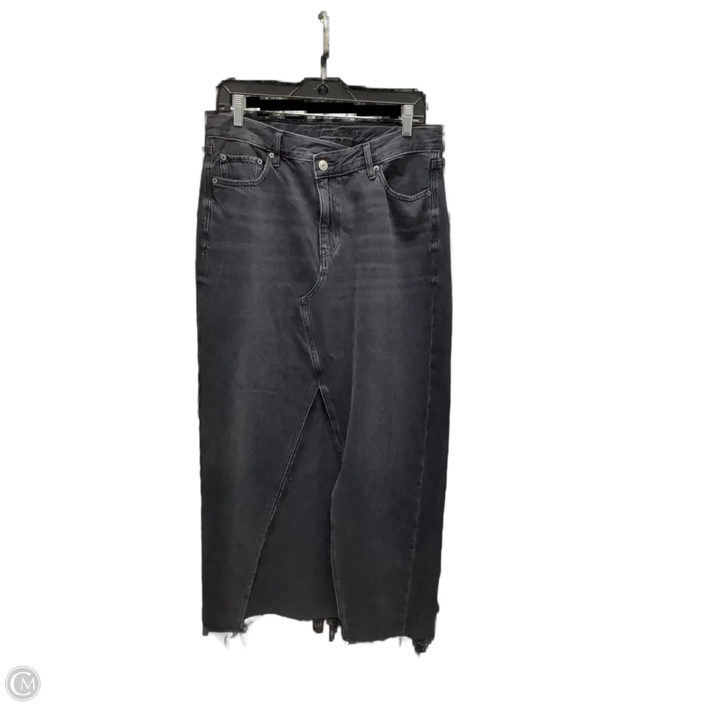 Skirt Midi By American Eagle In Grey, Size: 12