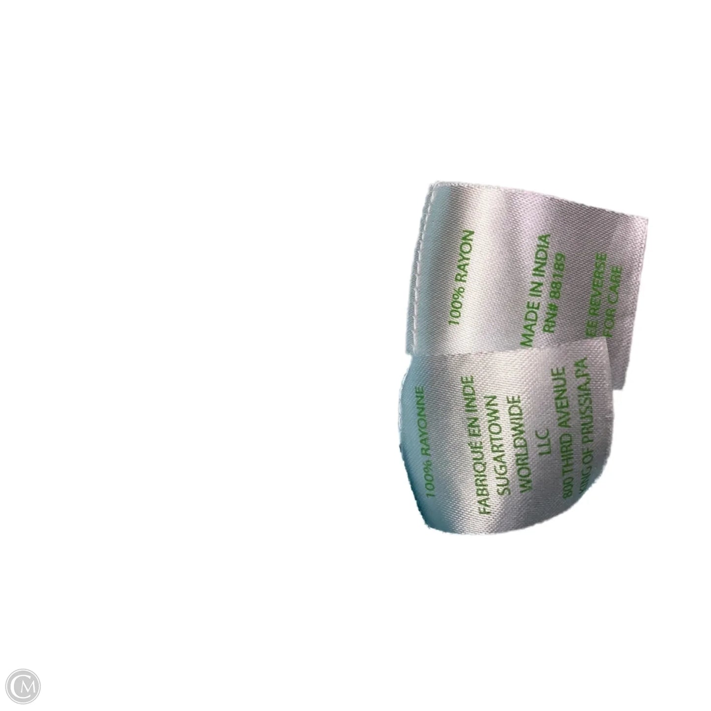 Top Sleeveless Designer By Lilly Pulitzer In Aqua, Size: L