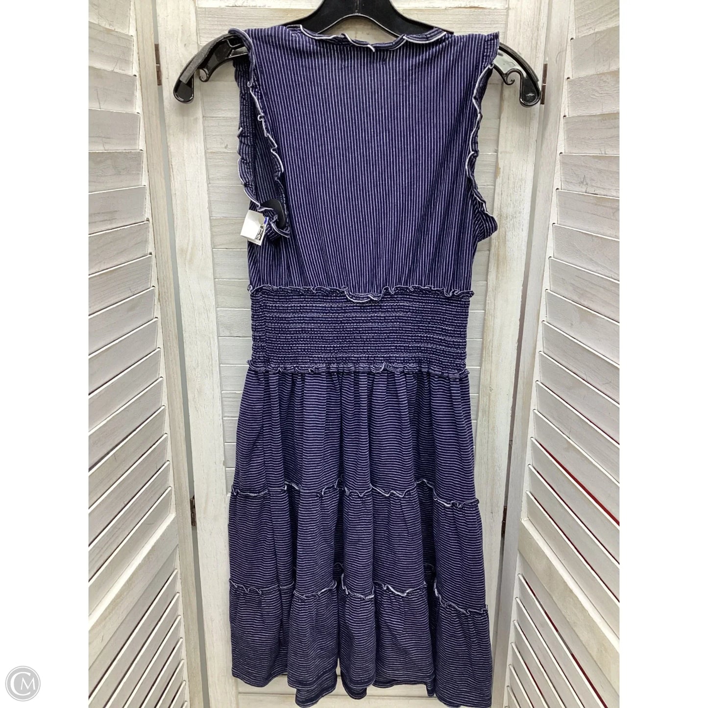 Dress Casual Short By Max Studio In Striped Pattern, Size: Xs