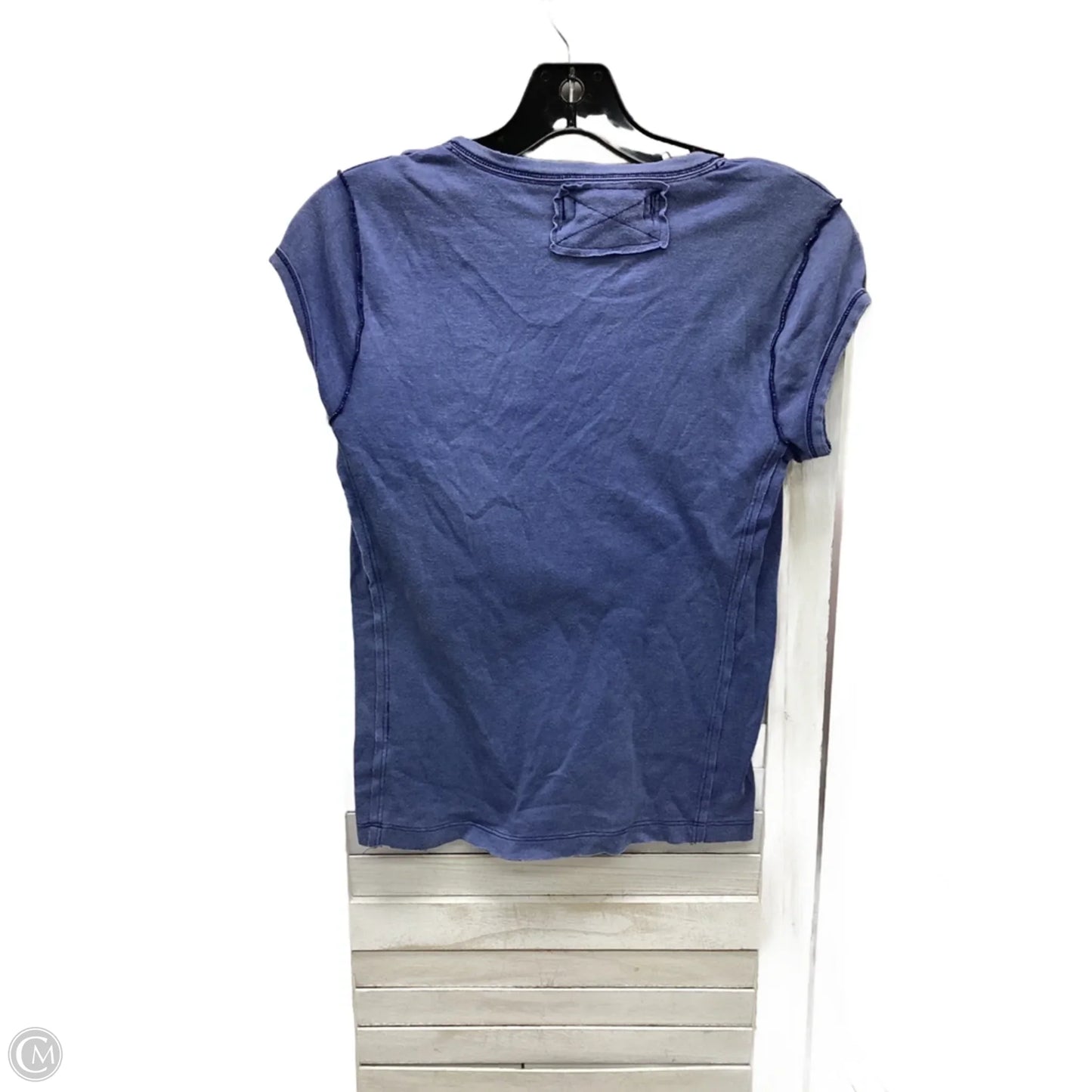 Top Short Sleeve By We The Free In Blue, Size: Xs