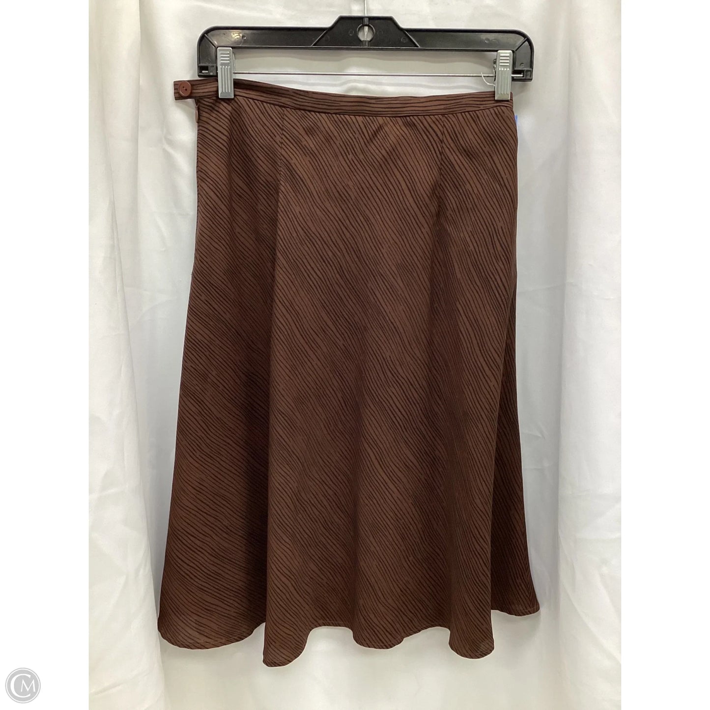 Skirt Maxi By Clothes Mentor In Black & Brown, Size: 6