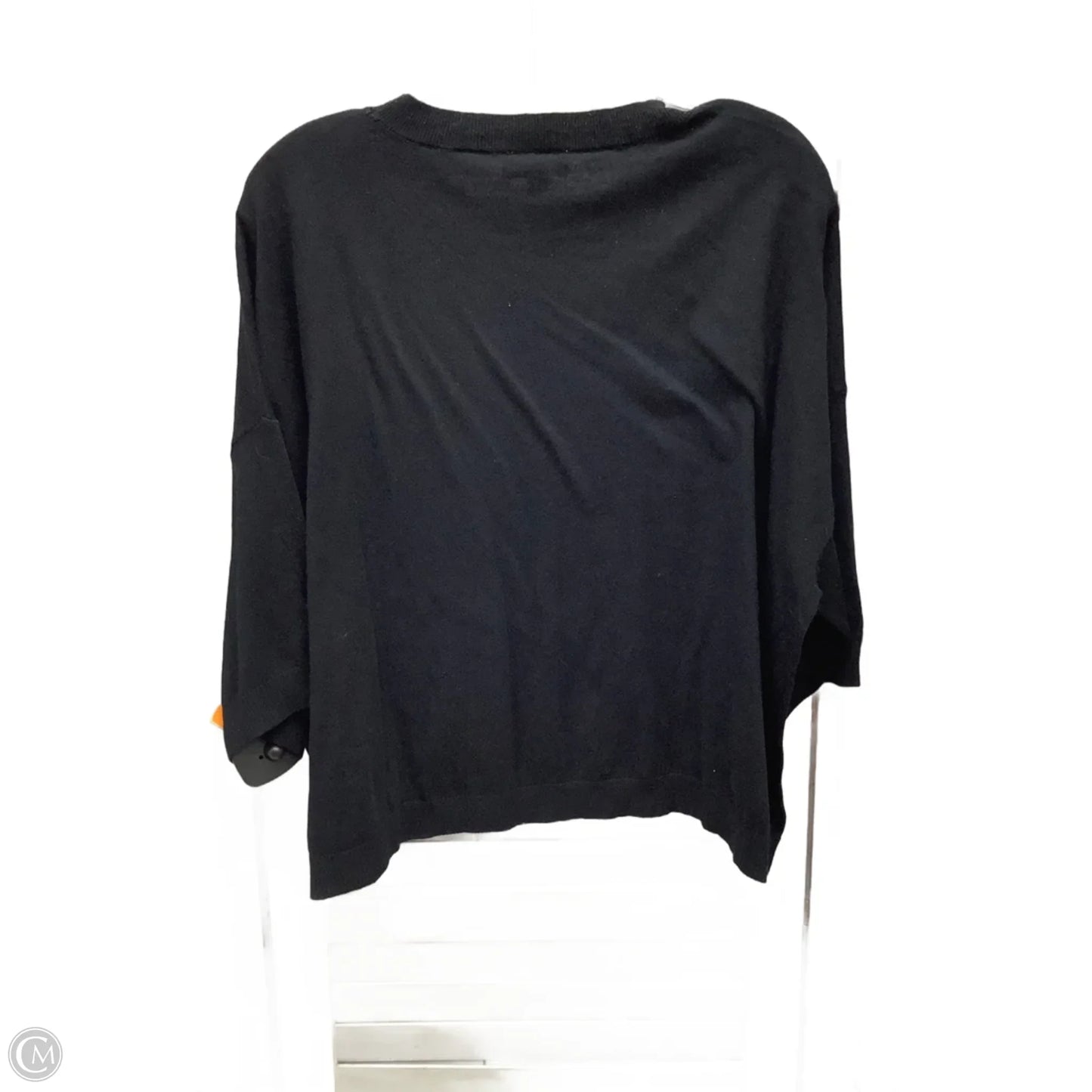 Top 3/4 Sleeve By Loft In Black, Size: Xl