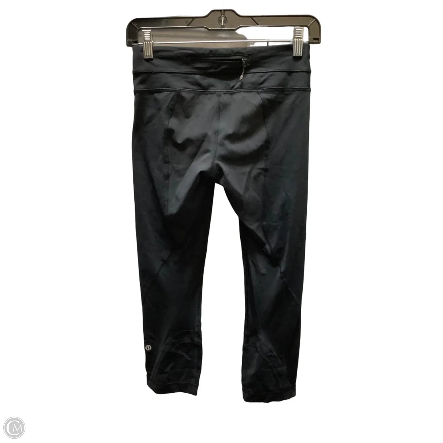 Athletic Capris By Lululemon In Black, Size: 4