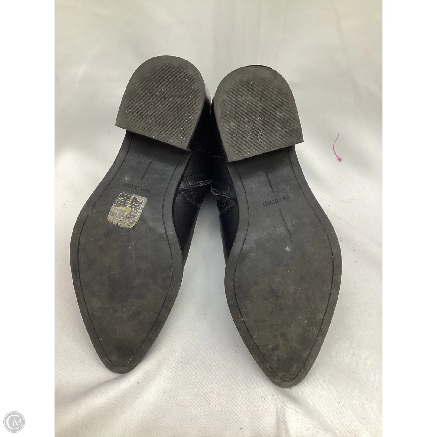 Boots Ankle Heels By Dolce Vita In Black, Size: 5.5