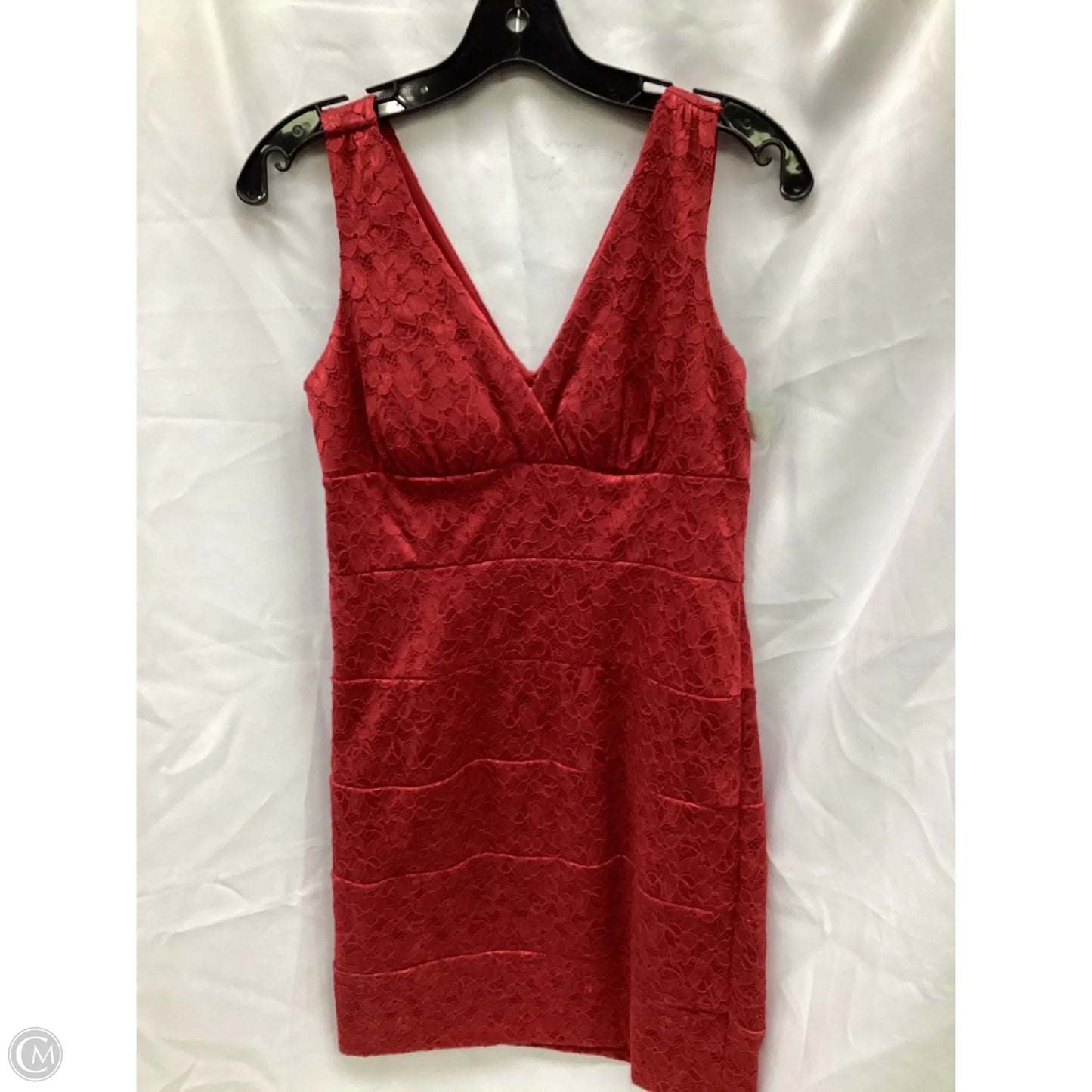 Dress Casual Midi By Sweet Storm In Red, Size: L