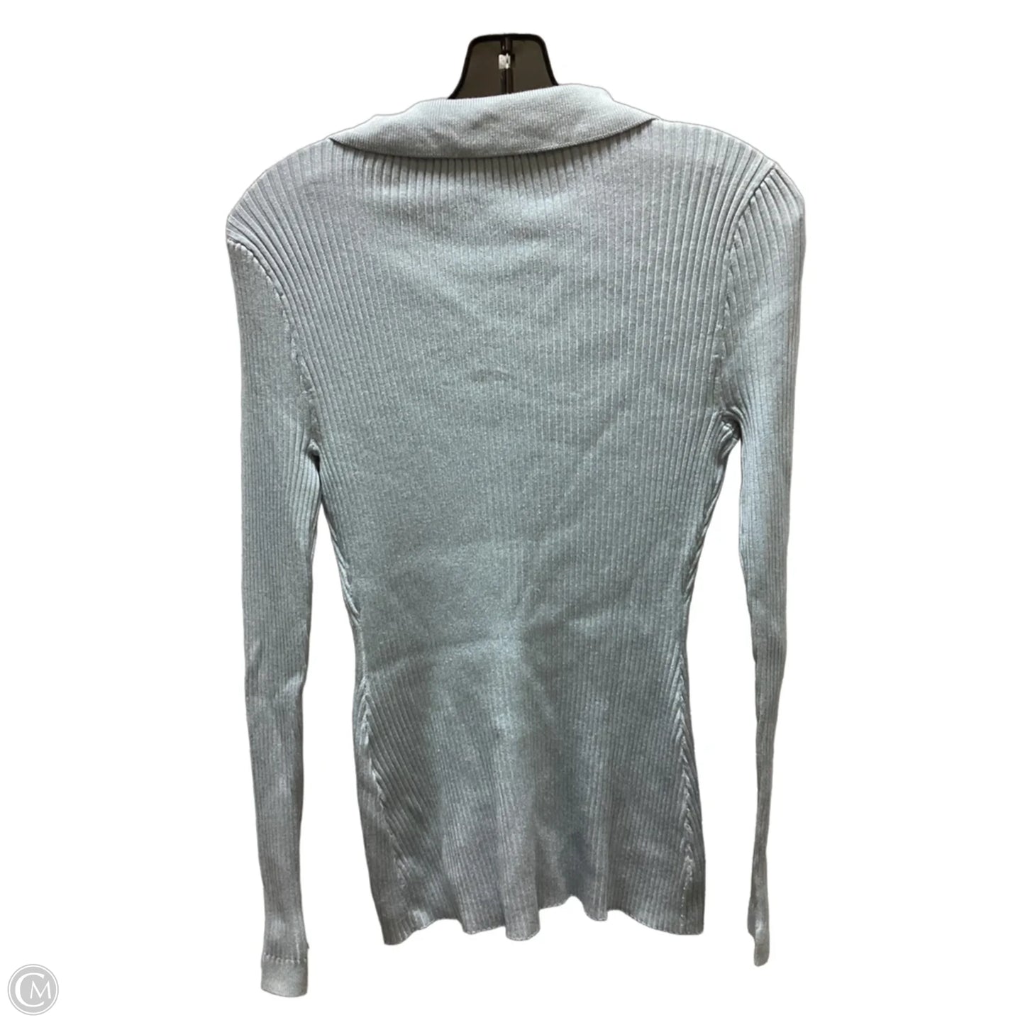 Top Long Sleeve By White House Black Market In Blue, Size: S