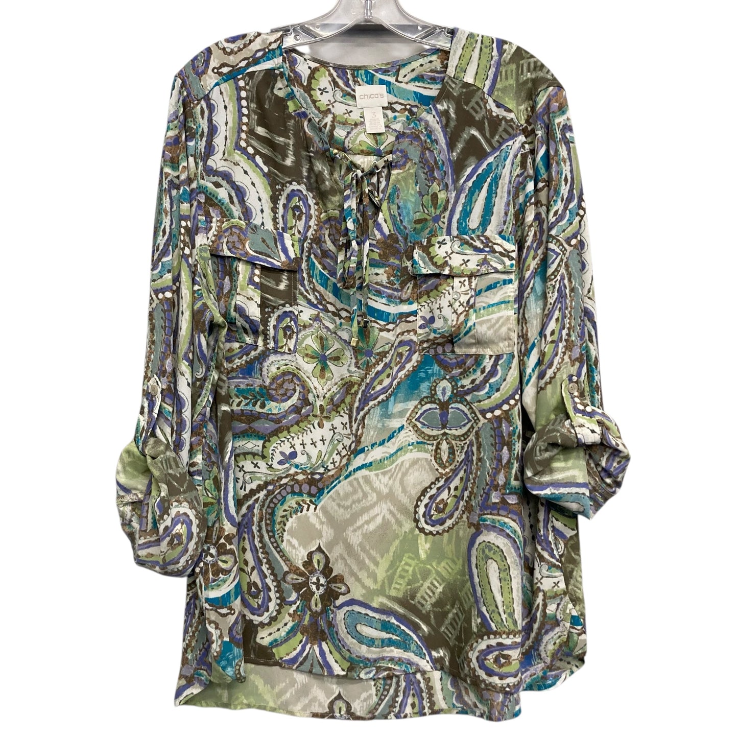Top Ls By Chicos In Multi, Size:Xl