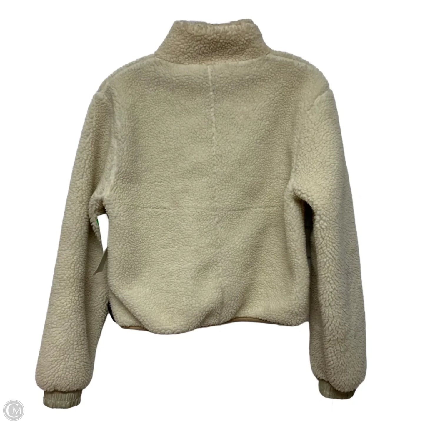 Jacket Fleece By Urban Outfitters In Cream, Size: Sp